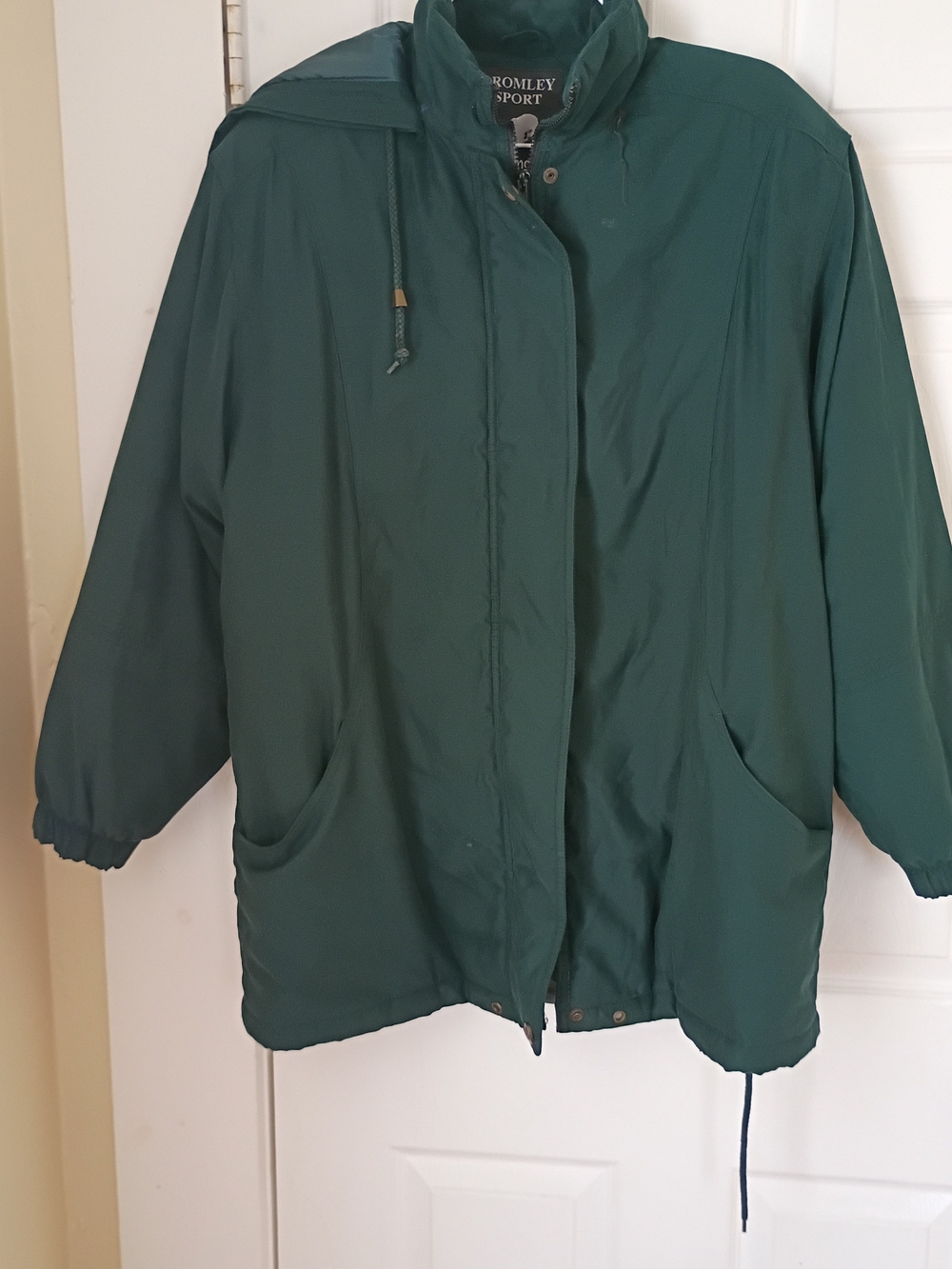 Men's Dark Green Hooded Jacket